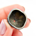 Load image into Gallery viewer, DC751. Diamond & Sterling Silver Bead Cap.