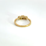 Load image into Gallery viewer, 14k Solid Yellow Gold Diamond Ring.