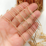 Load image into Gallery viewer, Buy Gold Filled Smooth Paperclip Link Chain
