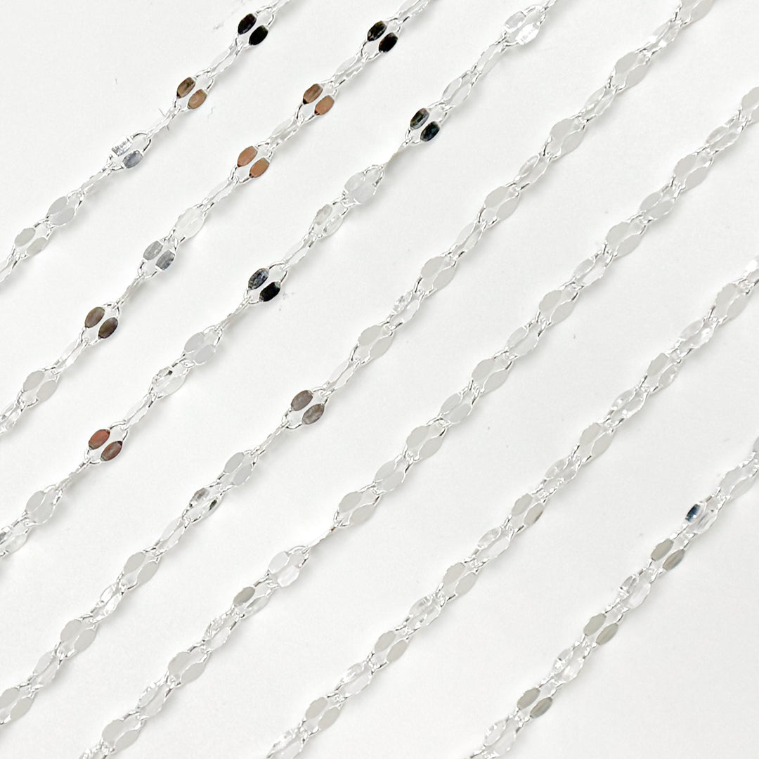 Shop Now Sterling Silver Flat Marina Chain