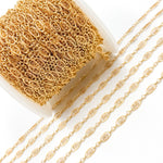 Load image into Gallery viewer, Gold Filled Twisted Oval and Round Links Chain