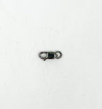 Load image into Gallery viewer, Black Rhodium 925 Sterling Silver 8mm Lobster Clasps. BRLC1
