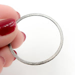 Load image into Gallery viewer, BS7BR. 35MM Black Rhodium Sterling Silver Ring Connector