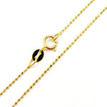 Load image into Gallery viewer, Gold Diamond Cut Ball Chain