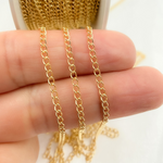 Load image into Gallery viewer, V207GF. 14k Yellow Gold Filled Cable Link Chain