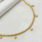 Load image into Gallery viewer, NFM70721. 14K Solid Gold Diamond Necklace