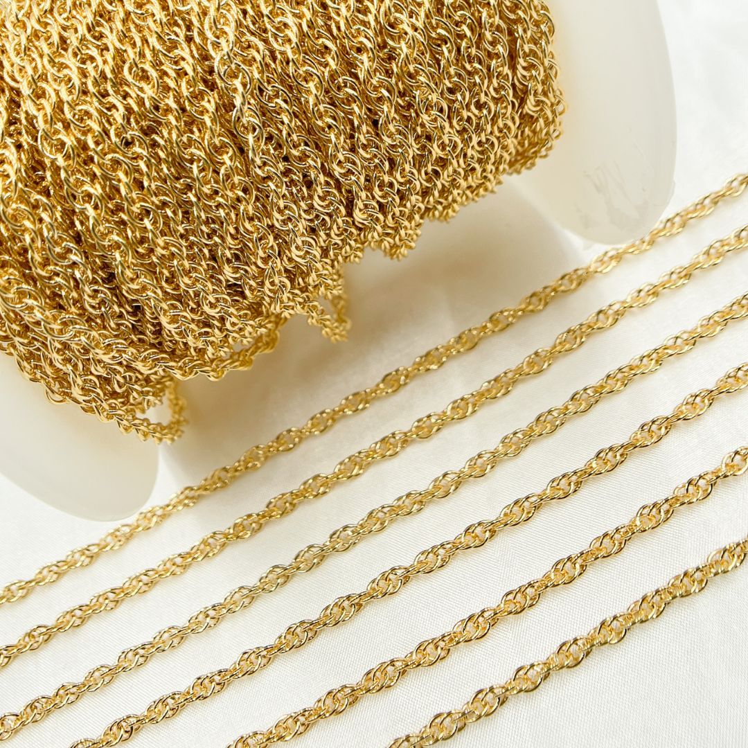 605GF. 14k Gold Filled Rope Chain