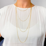 Load image into Gallery viewer, Sterling Silver Gold Plated Popcorn Necklace