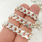 Load image into Gallery viewer, Buy Now Silver Flat Curb Chains