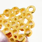 Load image into Gallery viewer, Buy Now Sterling Silver Round Connector with Gemstone