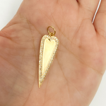 Load image into Gallery viewer, GDP60. 14K Solid Gold Diamond Heart Shape Charm