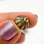 Load image into Gallery viewer, DC599. Diamond & Sterling Silver Rhombus Shape Bead