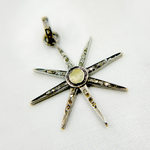 Load image into Gallery viewer, DP362. Diamond & Sterling Silver Star Pendant with Polki Diamond