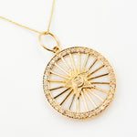 Load image into Gallery viewer, GDP230. 14K Solid Gold Star Pendant