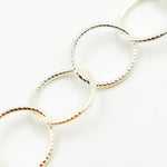 Load image into Gallery viewer, Buy Sterling Silver Twisted Round Link Chain
