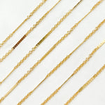 Load image into Gallery viewer, Buy Now Gold-Filled Cable and Bars Chains