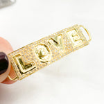 Load image into Gallery viewer, DC149. Diamond & Sterling Silver Love Connector