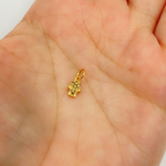 Load image into Gallery viewer, GDP292. 14K Solid Gold Hamsa Hand Charm with Diamonds