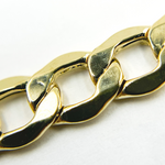 Load image into Gallery viewer, 14K Solid Gold Flat Curb Necklace.