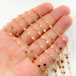 Load image into Gallery viewer, V170GF. 14k Gold Filled Marina and Cable Link Chain