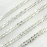 Load image into Gallery viewer, Y68SS. Sterling Silver Double Curb Chain