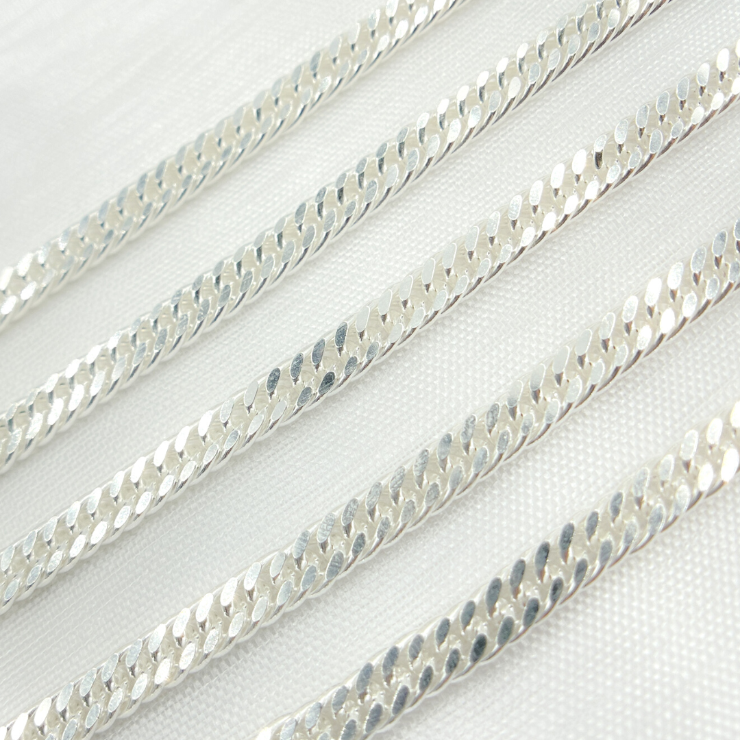 Y68SS. Sterling Silver Double Curb Chain