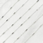 Load image into Gallery viewer, Shop Now Silver Tube Satellite Chains
