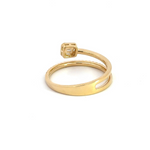 Load image into Gallery viewer, 14K Solid Gold Square Diamond Ring.