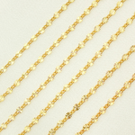 Load image into Gallery viewer, V186GF. 14k Gold Filled Diamond Cut Marina Link Chain