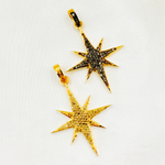 Load image into Gallery viewer, DP116. Diamond Sterling Silver Star Pendant