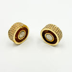 Load image into Gallery viewer, DC510. Diamond Sterling Silver Magnetic Barrel Clasp