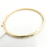 Load image into Gallery viewer, KG94. 14K Solid Gold Diamonds Bangle