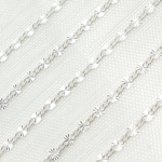 Load image into Gallery viewer, Sterling Silver Diamond Cut Flat Marina Link Chain