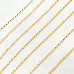 Load image into Gallery viewer, 887GF. 14K Gold Filled Oval Rolo Chain