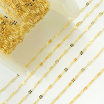 Load image into Gallery viewer, Z66GP. Gold Plated 925 Sterling Silver Designer Link Chain