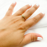 Load image into Gallery viewer, 14K Solid Gold Diamond Ring.