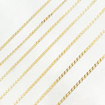 Load image into Gallery viewer, 14K Solid Gold Large Curb Chain