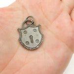 Load image into Gallery viewer, Silver Lock Pendant
