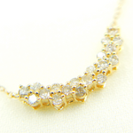 Load image into Gallery viewer, NFH70327. 14k Solid Gold Diamond Necklace