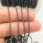 Load image into Gallery viewer, Rhodium 925 Sterling Silver Ball Chains