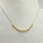 Load image into Gallery viewer, NK401360. 14K Solid Gold Diamond Squares Necklace