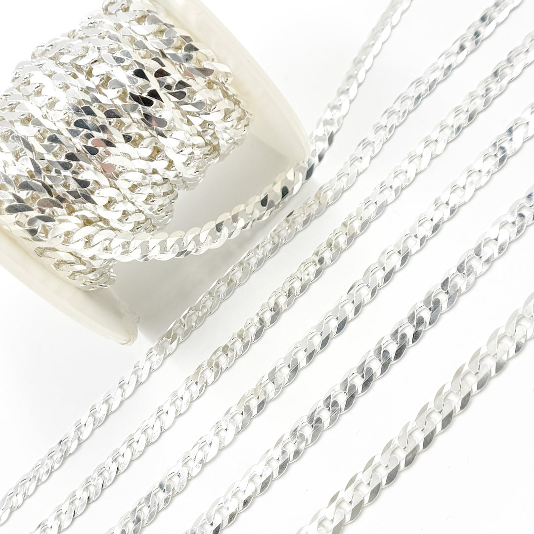 Shop Sterling Silver Flat Curb Chain