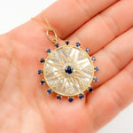 Load image into Gallery viewer, Shop Now 14K Gold Round Pendant