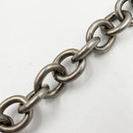 Load image into Gallery viewer, Shop Now Oxidized Sterling Silver Smooth Cable Chain