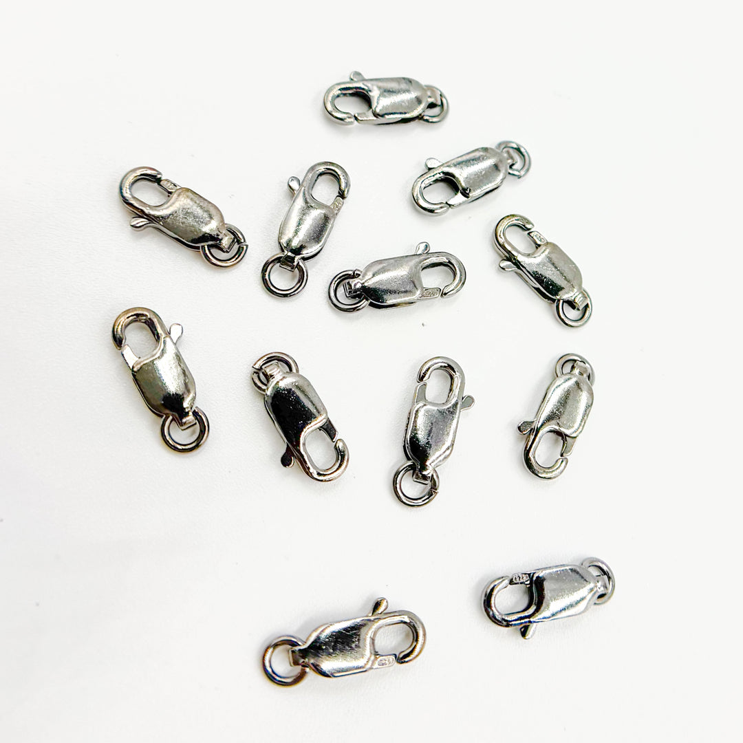 Shop 10MM Black Rhodium Lobster Clasp