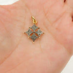 Load image into Gallery viewer, DC204. Diamond Sterling Silver Fancy Shape Pendant