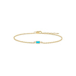Load image into Gallery viewer, CB96328. 14k Solid Gold Gemstone Bracelet