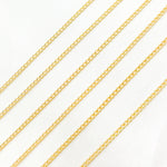 Load image into Gallery viewer, 14K Solid Gold Smooth Curb Chain