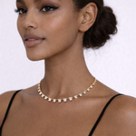 Load image into Gallery viewer, NFR72690. 14K Solid Gold Diamond Necklace