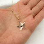 Load image into Gallery viewer, 14K Solid Gold Diamond Star. KG267
